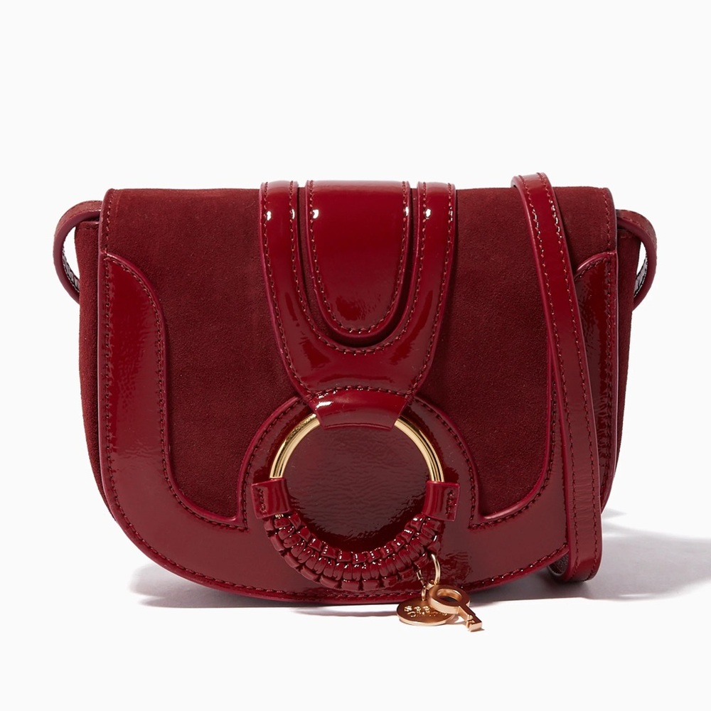 See by Chloe Acerola Burgundy Shoulder Crossbody Bag